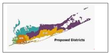 Proposed Redistricting for Long Island