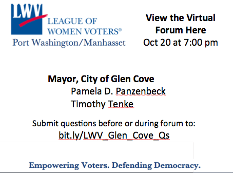Glen Cove Mayorial Candidate Forum